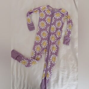 Little Sleepies - Daisy pjs - toddler girl zippy
